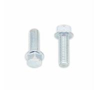 Bolt Vis à bride tête hexagonale 8mm M6x1x18mm 10 pièces