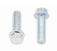 Bolt Vis à bride tête hexagonale 8mm M6x1x20mm 10 pièces