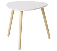 Boltze Visby Table basse Forme triangulaire 3 pieds