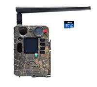 Bolyguard Camera Chasse 4G Caméra de Chasse GSM 37MP 4K HD Vision Nocturne 100ft piege Photo IP66 (SD Incluse 32 Go)