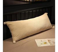 BOMATY Grands coussins en coin pour la lecture, long coussin pour le dos, lavable, amovible, coussin pour tête de lit, coussin pour canapé, résistant, support lombaire