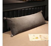 BOMATY Grands coussins en coin pour la lecture, long coussin pour le dos, lavable, amovible, coussin pour tête de lit, coussin pour canapé, résistant, support lombaire