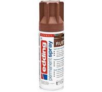 edding 5200 permanent spray - rust effect matt - 200 ml - acrylic paint for painting and decorating glass, metal, wood, ceramic, plastic, canvas - aerosol spray, acrylic spray, paint spray