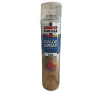 Bombe de peinture acrylique universelle SOUDAL 600 ml, blanc brillant RAL 9010