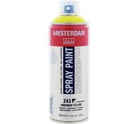 Bombe De Peinture Amsterdam 400ml Jaune Verdâtre