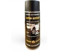 Bombe de peinture - Anti gravillons - Noir - Protection bas de caisse - Armor Chimie - 400ml