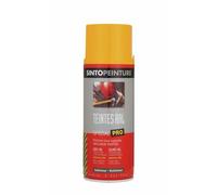 Bombe de peinture antirouille - multi supports - 400ml - jaune brillant SINTO