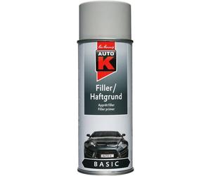 Bombe de peinture - Apprêt - Primaire - Gris - Carrosserie - Auto K