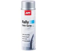 Bombe de peinture - Argent - Brillant - Acrylique - Toutes surfaces - APP Rally - 600ml
