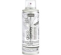 Bombe de peinture - Argent pailleté - 892 - Pébéo - DecoSpray - 200ml - Tous supports Argent