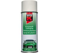 Bombe de peinture automobile spécial plastique blanc Auto-K