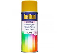 RAL 1006 JAUNE MAIS Mat (BELTON) (Bombe peinture 400 ml) - bombe aerosol reparation peinture carrosserie voiture teintes standrard et RAL (reference couleur constructeur 150 ou 400 ml)