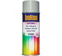 belton SpectRAL RAL 7035 Spray de peinture Gris clair, brillant, 400 ml - Qualité professionnelle