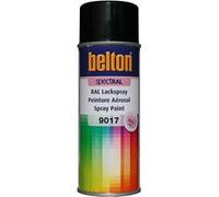 Bombe de peinture Belton Spectral RAL9017 Noir signalisation 400ml