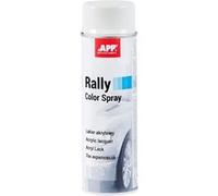 Bombe de peinture - Blanc - Brillant - Acrylique - Toutes surfaces - APP Rally - 600ml