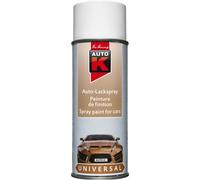 Bombe de peinture - Blanc mat - Carrosserie - Auto - Moto - Auto K