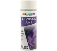 Bombe de peinture - Blanc pur - RAL 9010 - Brillant - Tous supports - Aérosol Art