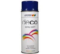 Motip Bombe de peinture Deco Glycéro 01684 brillant aérosol 400 ml Bleu outremer