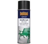 Bombe de peinture - Effet métal - Anthracite - Décoratif - Intérieur/extérieur - Belton