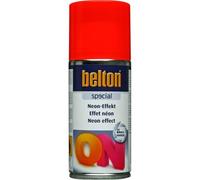 Bombe de peinture - Effet néon fluorescente - Rouge fluo - Tous supports - Belton - 150ml