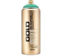 Bombe de peinture - Gold - Acrylique - Activ cyan - F6200 - 400ml - Montana Cans