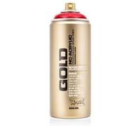 Bombe de peinture - Gold - Acrylique - Transparent ketchup - T3040 - 400ml - Montana Cans