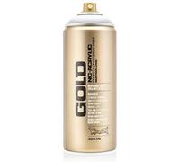 Bombe de peinture - Gold - Acrylique - Transparent white - 400ml - Montana Cans