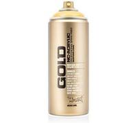 Bombe de peinture - Gold - Acrylique - Transparent Yellow Cab - 400ml - Montana Cans