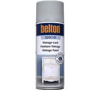 Bombe De Peinture - Gris Argent - Effet Vintage - Bois Et Métal - Belton