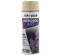 Bombe de peinture - Ivoire - RAL 1014 - Satiné - Tous supports - Aérosol Art