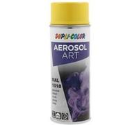 Bombe de peinture - Jaune zinc - RAL 1018 - Brillant - Tous supports - Aérosol Art