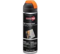 Bombe de peinture - Marquage - Chantier - Orange fluo - Valve 360° - 500ml - Ambro Sol