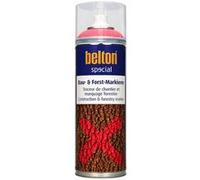 Bombe de peinture - Marquage - Rouge néon - Chantiers, forêts, sols - Belton Special - 500ml