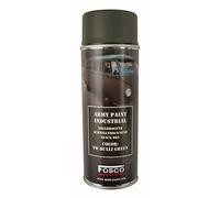 BOMBE DE PEINTURE MILITAIRE SPRAY FOSCO 400 ML VW BULLI GREEN VERT GRIS AEROSOL GRAFITI TAG DECORATION MARQUAGE CUSTOM AIRSOFT 469312 BULLI GREEN
