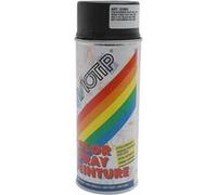 Bombe de peinture MOTIP GLYCERO MAT Noir Mat 400ml
