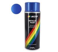 Bombe de peinture motip pro metal bleu aerosol 400ml (04044)