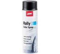 Bombe de peinture - Noir - Mat - Acrylique - Toutes surfaces - APP Rally - 600ml