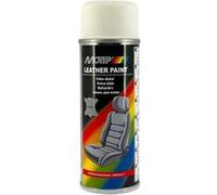Bombe de peinture - Pour cuir, vinyles et simili cuir - Blanc - RAL 9010 - MoTip - Leather Paint Blanc
