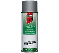Spray pour Echappement Auto-K - Bombe Aérosol Spray de Peinture Résistante à la Chaleur Spéciale Echappement - Argent - 400 ml - Ref 233098