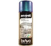 NESPOLI Aérosol peinture professionnelle effet métallisé bleu 400 ml