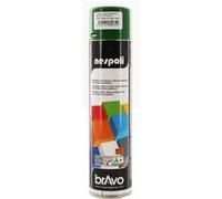 Bombe de peinture professionnelle Nespoli Bravo vert jardin RAL 6001 600ml G