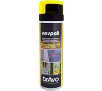 NESPOLI Peinture aérosol traceur de chantier jaune fluorescent 500 ml
