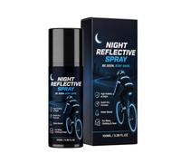 Bombe de peinture réfléchissante - 100 ml - Résistant aux intempéries | Peinture aérosol lumineuse pour la course, l'extérieur, le cyclisme, le camping, la randonnée, la marche, les allées