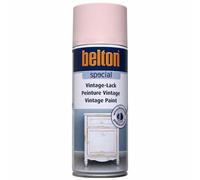 Bombe de peinture - Rose rouge - Effet vintage - Bois et métal - Belton