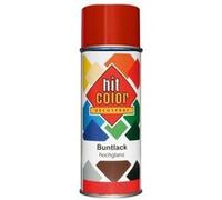 Bombe de peinture - Rouge lobster - Brillant - Décoration - Tous supports - Hit Color - 400ml