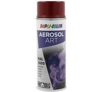 Bombe de peinture - Rouge vin - RAL 3005 - Brillant - Tous supports - Aérosol Art