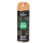 Bombe de peinture - Traceur forestier SOPPEC longue durée non fluorescent chamois 4-6 ans strong marker - 131708