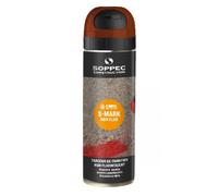 Traceur de Chantier S-Mark Non Fluo Marron 650 Ml Soppec