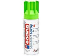 Bombe de peinture - Vert fluo - Acrylique - Permanent - Mat - Edding 5200 Vert