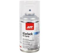 APP Klarlack FD Vernis en aérosol transparent 2K brillant | Bombe aérosol transparent idéale pour renouveler les phares de voiture | Peinture transparente à deux composants à séchage rapide | 250 ml